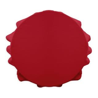 Nappe Ronde Diam. 180 Cm - Rouge