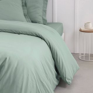 Housse De Couette Organic En Coton Bio - Vert - 240x260 Cm