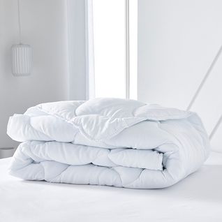 Couette Essential En Polyester - Blanc - 240x260 Cm