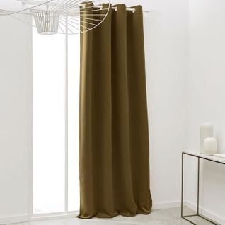 Rideau Occultant Essential Uni - 140 X 240 Cm - Bronze