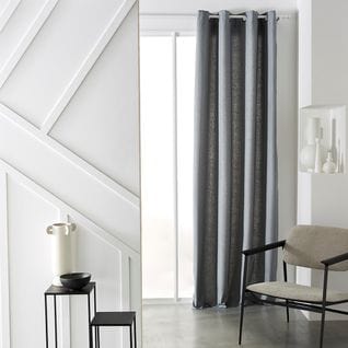 Rideau Isolant  Prestige En Polyester - Gris Clair - 140x240 Cm