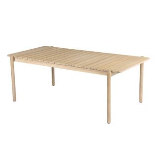 Table De Jardin Samoa 210 Cm En Bois D'acacia Blanchi 100% Fsc