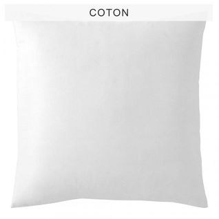 Taie D'oreiller Coton Tertio®  Blanc -63 X 63 Sans Volant