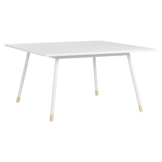 Table de réunion carrée K2 L.140-P.140 cm blanc