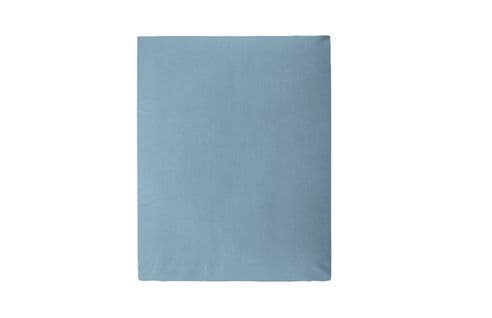 Drap Housse Uni Orage Percale Anne De Solène 140 X 190 (2 Pers)