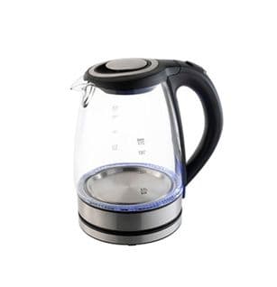 Bouilloire Sans Fil 1.7l 2000w Verre/noir - 002031