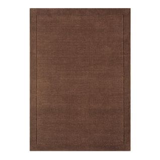 Tapis Tufté Main Candy En Laine - Marron Chocolat - 160x230 Cm