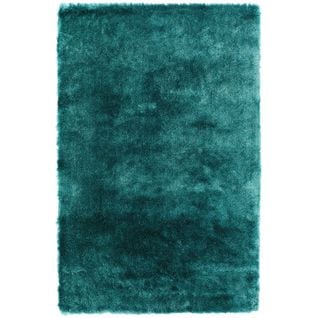 Tapis Shaggy Doux Gossip En Polyester - Bleu Turquoise - 120x180 Cm