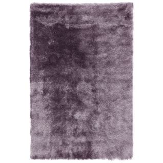 Tapis Shaggy Doux Gossip En Polyester - Mauve - 65x135 Cm