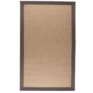 Tapis De Salon Fait Main Weave En Jute - Beige - 160x230 Cm