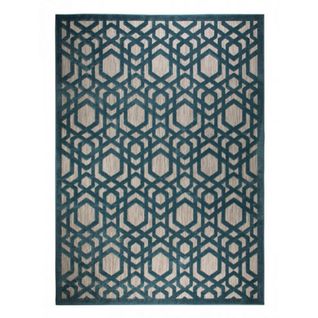 Tapis Intérieur Extérieur Goldo En Polypropylène - Bleu - 120x170 Cm