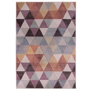 Tapis De Salon Izale En Polypropylène - Multicolore - 120x170 Cm