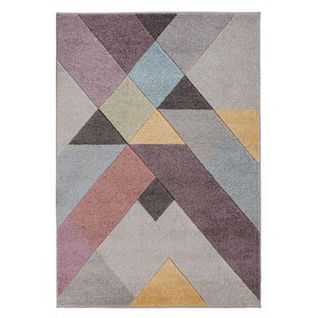 Tapis De Salon Nouchka En Polypropylène - Multicolore - 120x170 Cm