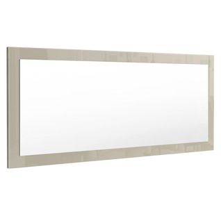 Miroir Gris Sable  Brillant (hxlxp): 139 X 55 X 2