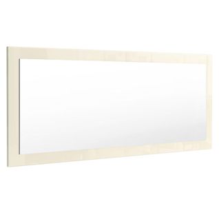 Miroir  Crème  Brillant (hxlxp): 139 X 55 X 2