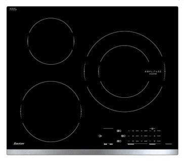 Table De Cuisson à Induction 60cm 3 Feux 7200w Noir - Spi4360x