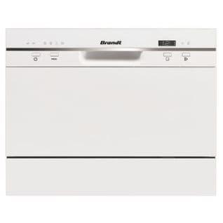 Lave-vaisselle Compact 6 couverts - Largeur 55 Cm - 49db Blanc - Dfc6519w