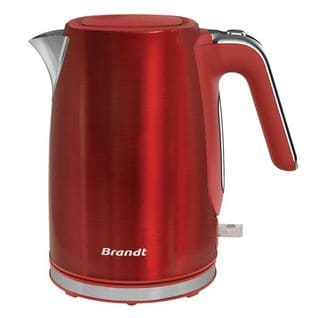 Bouilloire Sans Fil 1.7l 2200w Rouge/inox - Bo1703r