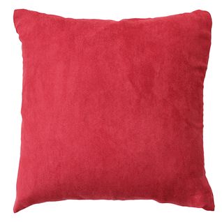 Coussin Déhoussable Zippé - 40x40 Cm - Rouge