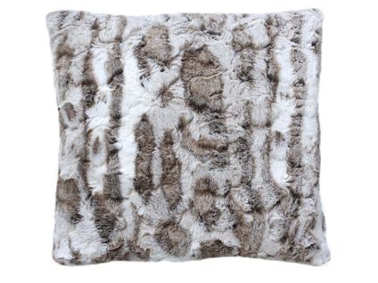 Coussin Ecorce Taupe 40 X 40 Cm - Enjoy Home