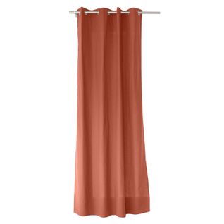 Rideau Panama - 240 Cm X 135 Cm - Orange Terre Cuite