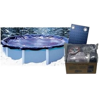 Bâche D'hiver Ovale 4,57x9,14m Pour Piscine Hors Sol - Co81833