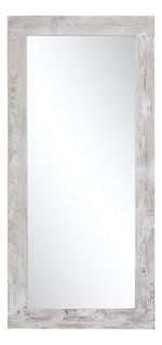 Miroir blanchi 74x157 cm MALO 2 Bois blanchi