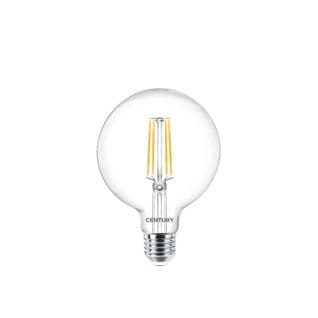 Ampoule LED E27 Globe Filament 8w Blanc Chaud Diam 9.5