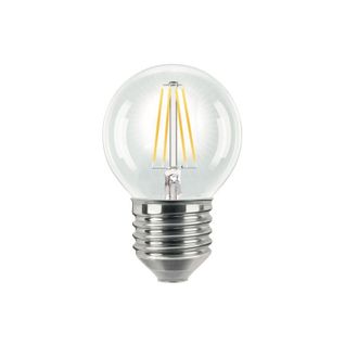 Ampoule Filament LED E27 6 W Ronde Blanc Chaud Puissance 60