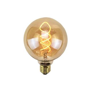 Ampoule Globe LED E27 Ambre Diamètre 9.5