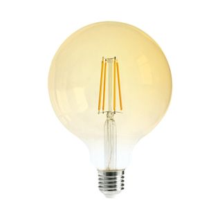 Ampoule LED 8w E27 Globe Ambré Diam. 9.5 Cm