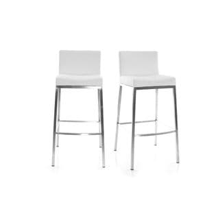 Tabourets Design Blanc H66 Cm (lot De 2) Epsilon