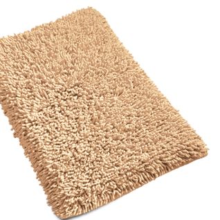 Tapis De Bain 50x80 Cm Chenille Beige 1800g/m2