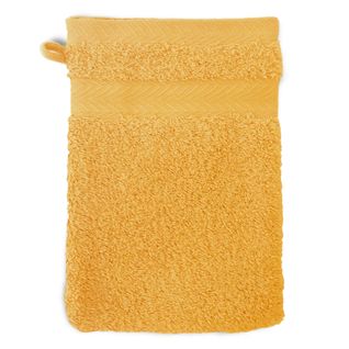 Gant De Toilette 16x21 Cm Royal Cresent Jaune Quartz 650g/m2