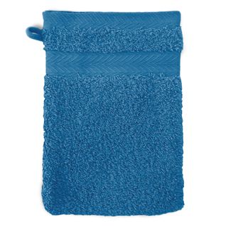 Gant De Toilette 16x21 Cm Royal Cresent Bleu Céleste 650g/m2