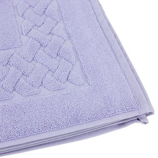 Tapis De Bain 50x80 Cm Royal Cresent Bleu Lavande 850g/m2