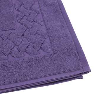 Tapis De Bain 50x80 Cm Royal Cresent Prune 850g/m2