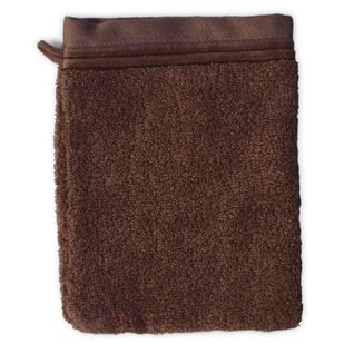 Gant De Toilette 16x21 Cm Juliet Marron 520g/m2