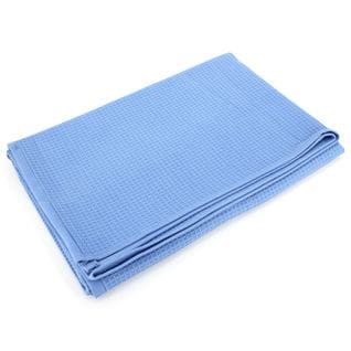 Drap De Bain 90x160 Cm Nid D'abeille Pure Waffle 300 G/m² Bleu Mer