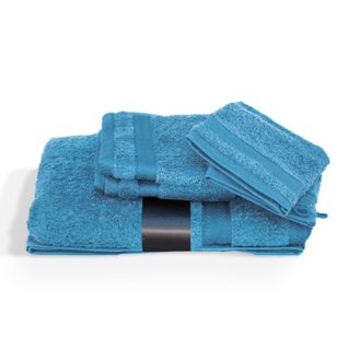 Parure De Bain 5 Pièces Royal Cresent Bleu Ciel 650g/m2