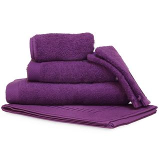 Parure De Bain 6 Pièces Pure Violet 550g/m2