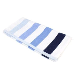 Serviette De Toilette 50x100 Cm Coton 480g/m2 Classic Stripes Bleu