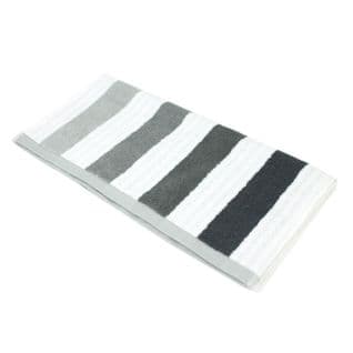 Serviette De Toilette 50x100 Cm Coton 480g/m2 Classic Stripes Gris