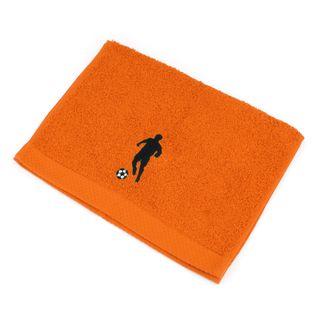 Serviette Invite 33x50 Cm Coton 550g/m2 Pure Football Orange Butane