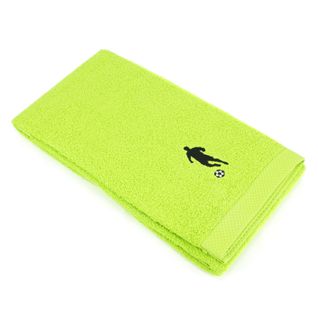 Drap De Douche 70x140 Cm Coton 550g/m2 Pure Football Vert Pistache