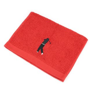 Serviette Invite 33x50 Cm Coton 550g/m2 Pure Golf Rouge