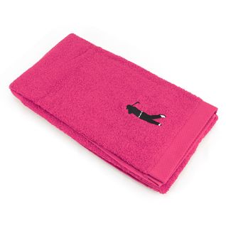 Drap De Douche 70x140 Cm Coton 550g/m2 Pure Golf Rose Fuchsia