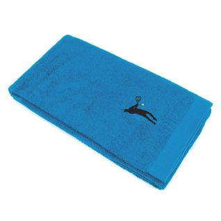 Drap De Douche 70x140 Cm Coton 550g/m2 Pure Tennis Bleu Turquoise