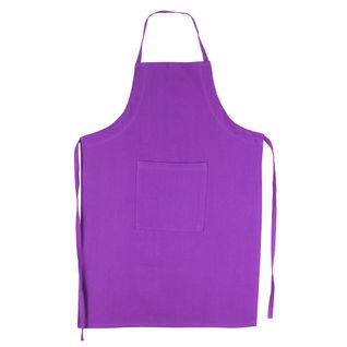 Tablier De Cuisine 60x90 Cm Toile Coton Pure Kitchen Apron Violet