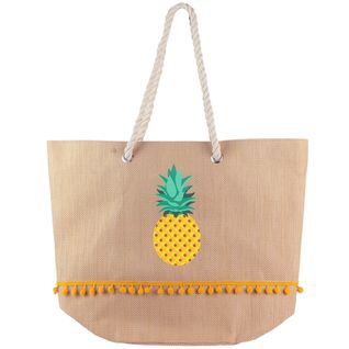 Sac De Plage Pompon Ananas